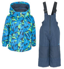Комплект куртка/полукомбинезон Zingaro By Gusti, цвет: голубой/салатовый 9911187