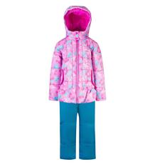 Комплект куртка/полукомбинезон Gusti, цвет: розовый/голубой 9910689
