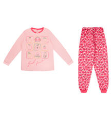 Пижама джемпер/брюки Cherubino, цвет: малиновый 9919710