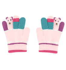 Перчатки Bony Kids, цвет: розовый 9806202
