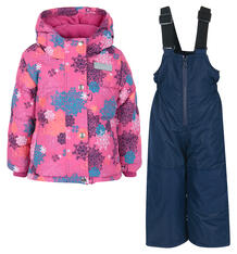 Комплект куртка/полукомбинезон Salve by Gusti, цвет: розовый/голубой 9820257