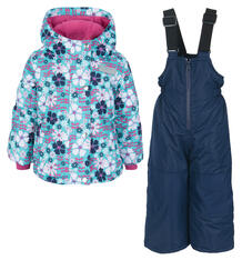 Комплект куртка/полукомбинезон Salve by Gusti, цвет: голубой/розовый 9819984