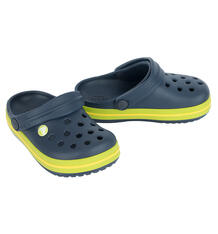 Сабо Crocs Crocband Clog Kids, цвет: синий 8503471