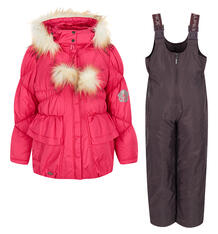 Комплект куртка/полукомбинезон Alpex, цвет: розовый 9835818