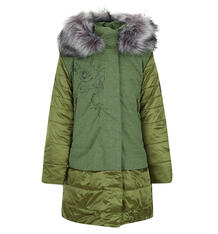 Пальто Alpex, цвет: зеленый 9834993