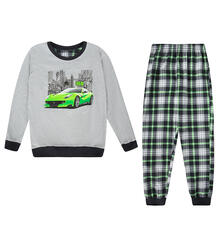 Пижама джемпер/брюки Cornette Street, цвет: серый 9738885