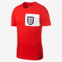 Мужская игровая футболка England Crest Nike 