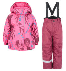 Комплект куртка/брюки Lassie, цвет: розовый 9574263