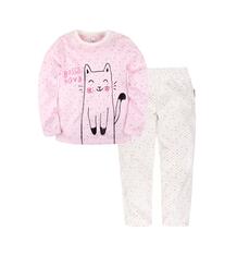 Пижама джемпер/брюки Bossa Nova, цвет: белый/розовый 9573297