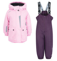 Комплект куртка/полукомбинезон Artel, цвет: розовый Артель 9708123