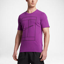 Мужская теннисная футболка с коротким рукавом NikeCourt Dry 
