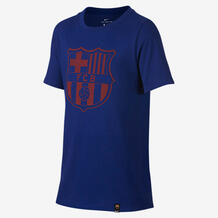 Футболка для школьников FC Barcelona Crest Nike 