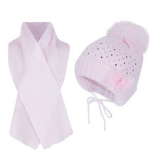 Magrof Комплект шапка/шарф, цвет: розовый 9738918