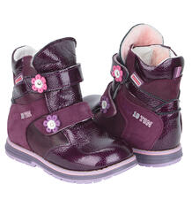 Ботинки Bebetom, цвет: фиолетовый 9684009
