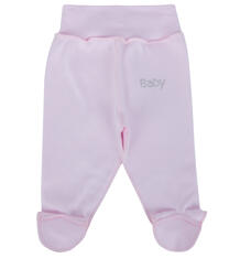 Ползунки Карапузик Baby, цвет: розовый 9696177