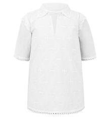 Рубашка крестильная Чудесные одежки, цвет: белый 4883983