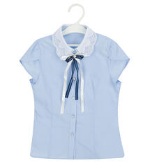 Блузка Deloras, цвет: голубой 9399895