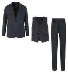 Костюм брюки/пиджак/жилет Rodeng, цвет: серый 9399541