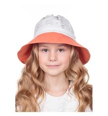 Шляпа Levelpro Kids, цвет: белый/оранжевый 9114841