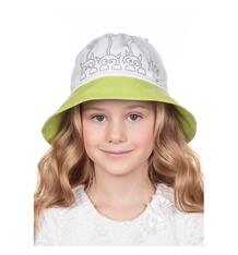 Шляпа Levelpro Kids, цвет: белый/зеленый 9115093