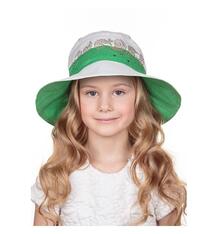 Шляпа Levelpro Kids, цвет: белый/зеленый 9115081