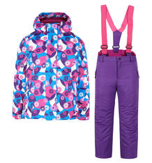 Комплект куртка/полукомбинезон Fobs, цвет: розовый 6195295