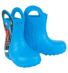 Резиновые сапоги Crocs Handle It Graphic Boot K Ocean, цвет: синий 8513797