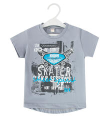 Футболка Babyglory Skateboarder, цвет: серый 8517829