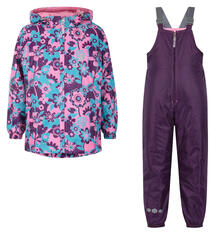 Комплект куртка/полукомбинезон Saima, цвет: розовый/фиолетовый 8562205
