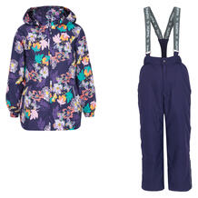 Комплект куртка/полукомбинезон Huppa Yonne 1, цвет: фиолетовый 8251849