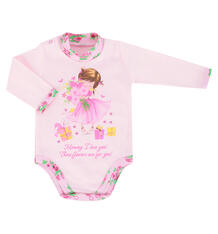 Боди Babyglory Кокетка, цвет: розовый 8384539