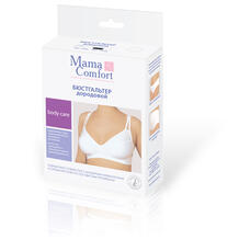 Бюстгальтер для беременных Mama Comfort дородовый Очарование, цвет: белый 2664125