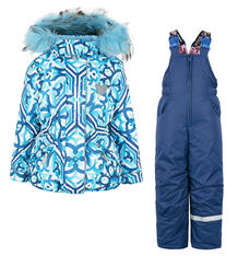 Комплект куртка/полукомбинезон Stella Майолика, цвет: голубой 6613573