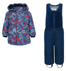 Комплект куртка/брюки Play Today, цвет: красный/синий PlayToday 1203953