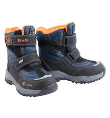 Ботинки Bi&Ki, цвет: оранжевый/синий 7717099