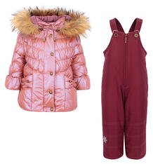 Комплект куртка/брюки Saima, цвет: розовый/красный 7260907