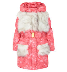 Пальто Ursindo Пушок, цвет: розовый 7115047