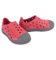 Туфли пляжные Crocs Bumper Toe Shoe Pepper/Graphite, цвет: красный 7149919