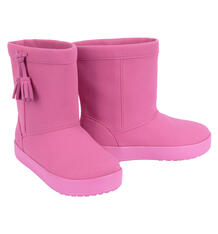 Сапоги Crocs LodgePoint Boot K Party Pink, цвет: розовый 7138579