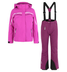 Комплект куртка/брюки IcePeak Helsa Jr, цвет: фиолетовый 7075375