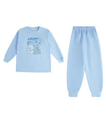 Пижама джемпер/брюки Aga, цвет: голубой 6608845