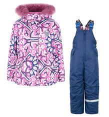 Комплект куртка/полукомбинезон Stella Майолика, цвет: розовый 6613831