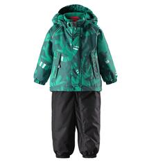 Комплект куртка/брюки Reima Tec Kuusi, цвет: зеленый Lassie by Reima 6229801
