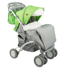 Прогулочная коляска Bertoni Apollo, цвет: зеленый/серый 5631679