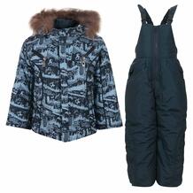 Комплект куртка/полукомбинезон Alex Junis Старт, цвет: синий 3400997