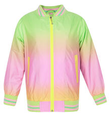 Куртка Милашка Сьюзи, цвет: розовый/салатовый 5712547