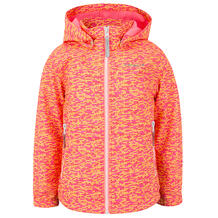 Куртка IcePeak Яркий орнамент, цвет: розовый/желтый 4984855