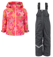 Комплект куртка/полукомбинезон IcePeak Звезды, цвет: розовый 4987231