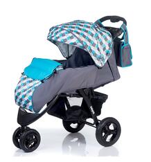 Прогулочная коляска BabyHit Voyage air, цвет: grey-blue 4826803