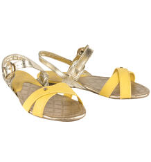 Босоножки Bibi shoes, цвет: желтый 2747279